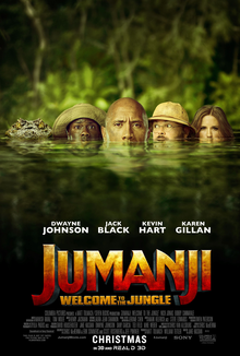 Jumanji: Welcome To The Jungle artwork