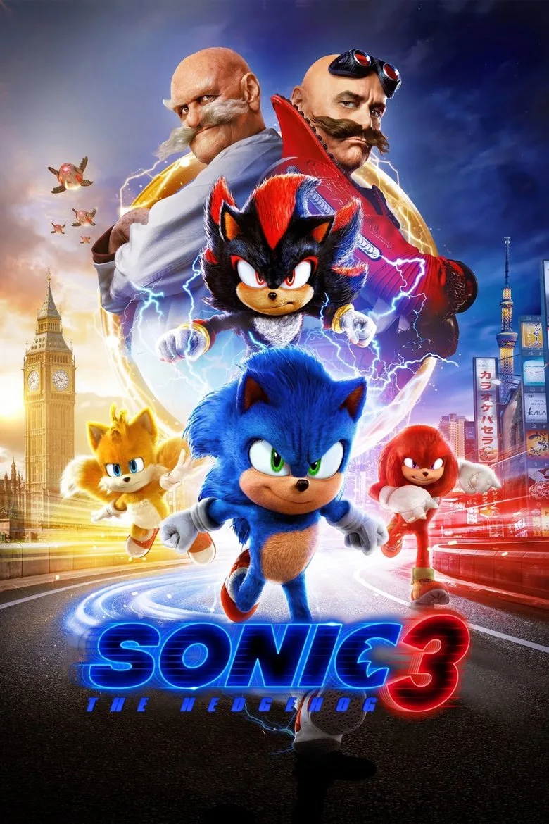 Sonic The Hedgehog 3 artwork