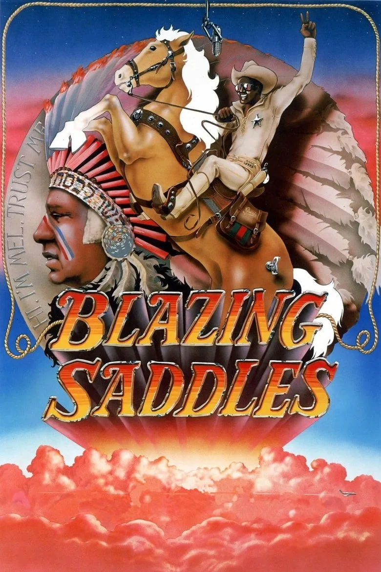 Blazing Saddles artwork