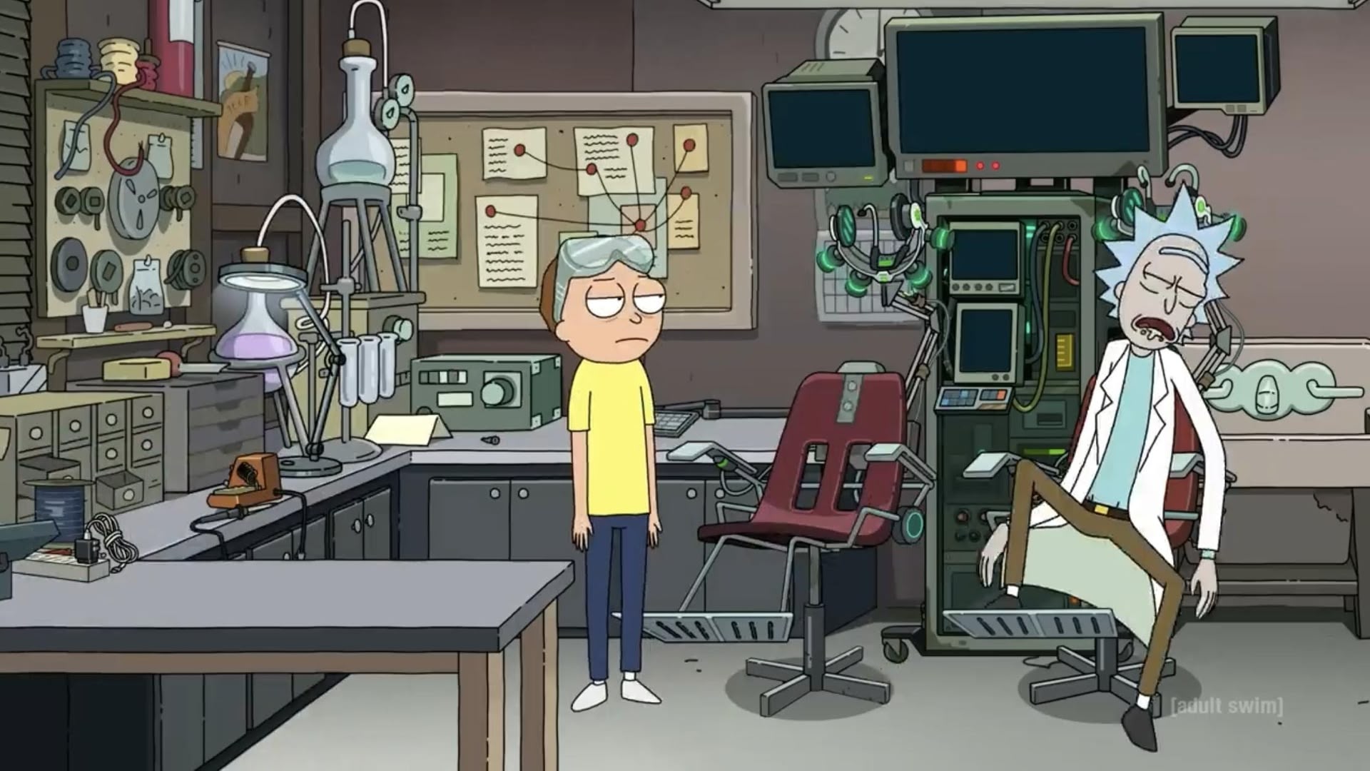Rick and Morty [adult swim] artwork